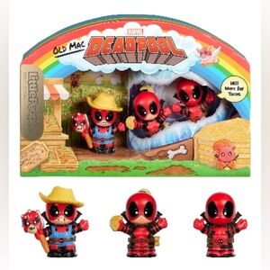 Little People Collector Series
Deadpool Figure 3-Pack NEW
